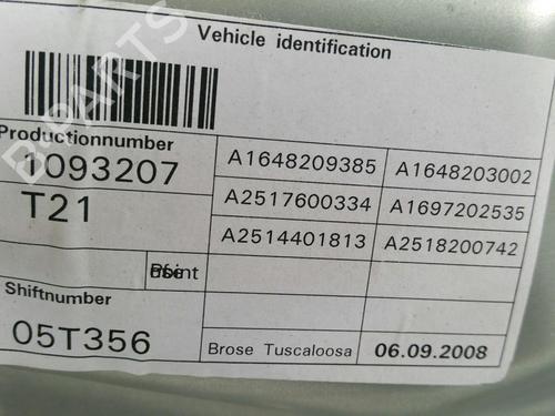 Other MERCEDES-BENZ R-CLASS (W251, V251) R 300 CDI (251.021, 251.121, 251.026, 251.126) | BP31780483O1 