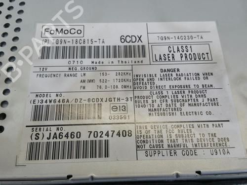 Electronic module JAGUAR XF I (X250) 2.7 D | BP31780236M83
