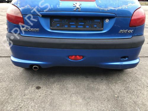 Used Rear bumper Rear bumper PEUGEOT 206 CC (2D) 1.6 16V (2DNFUF, 2DNFUR) (109 hp) 33438536 33438536