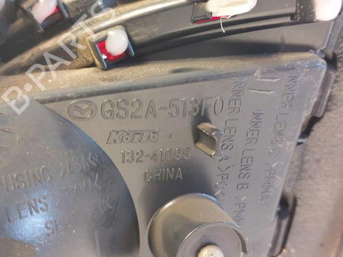 Left tailgate light MAZDA 6 Estate (GH) 2.0 MZR (GHEFW, GH10F) | BP31790010C79