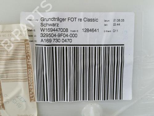 Rear right panel MERCEDES-BENZ A-CLASS (W169) A 180 CDI (169.007, 169.307) | BP31780420C61 