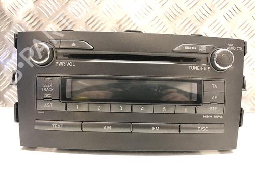 Used Radio TOYOTA AURIS (_E15_) 2.0 D-4D (ADE150_, ADE150R) (126 hp) 31783554