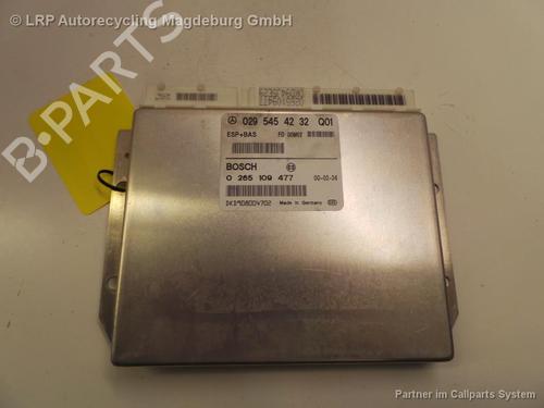 Used ESP ECU MERCEDES-BENZ A-CLASS (W168) A 140 (168.031, 168.131) (82 hp) 31777242