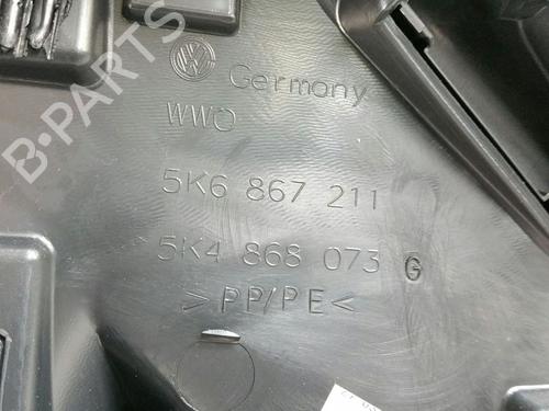 Rear left panel VW GOLF VI (5K1) 1.4 TSI | BP31780701C60 