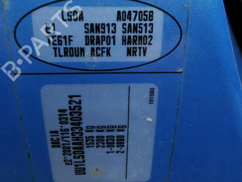 Used Parts DACIA LOGAN (LS_) 1.4 MPI LPG (LS0C) (75 hp) 4402470