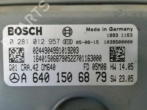 Engine control unit (ECU) MERCEDES-BENZ A-CLASS (W169) A 180 CDI (169.007, 169.307) | BP31781162M57 - Image 2