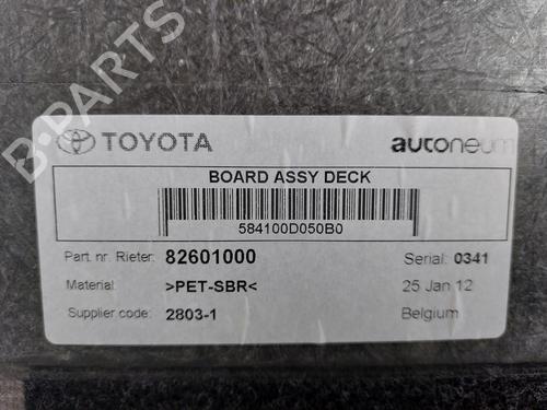 Luggage compartment floor TOYOTA YARIS (_P13_) 1.3 (NSP130_, NSP130) | BP31791684I33 