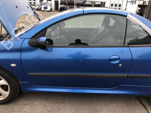 Used Left front door Left front door PEUGEOT 206 CC (2D) 1.6 16V (2DNFUF, 2DNFUR) (109 hp) 33438532 33438532