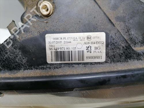 Right headlight PEUGEOT 1007 (KM_) 1.6 16V | BP31774274C29