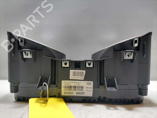 Instrument cluster VW GOLF VI (5K1) 1.4 | BP31774495C47