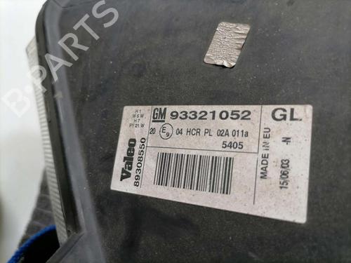 Left headlight OPEL MERIVA A MPV (X03) 1.6 16V (E75) | BP31774614C28