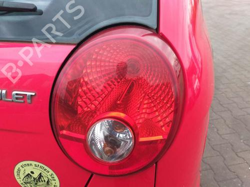 Used Right taillight CHEVROLET MATIZ (M200, M250) 1.0 LPG (67 hp) 31773891