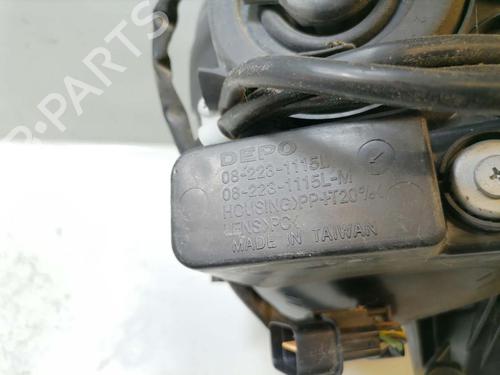 Left headlight KIA PICANTO I (SA) 1.0 | BP31774589C28