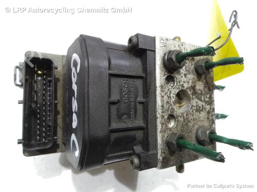 Used ABS pump OPEL CORSA C (X01) 1.0 (F08, F68) (58 hp) 31770641