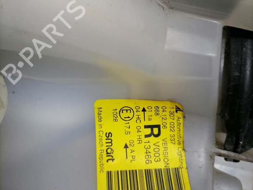 Right headlight SMART CITY-COUPE (450) 0.7 (450.330) | BP31774435C29