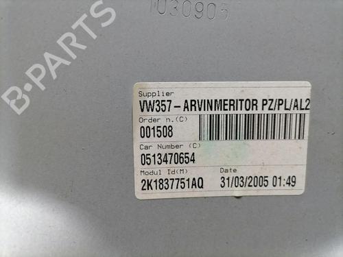 Front left window mechanism VW CADDY III MPV (2KB, 2KJ, 2CB, 2CJ) 1.6 | BP31772670C22