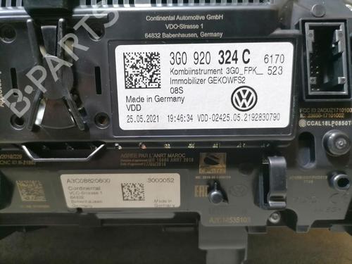 Instrument cluster VW PASSAT B8 (3G2, CB2) 1.4 GTE Hybrid | BP31772274C47