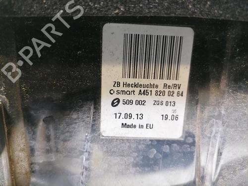 Right taillight SMART FORTWO Coupe (451) electric drive (451.390) | BP35996085C35 - Image 2