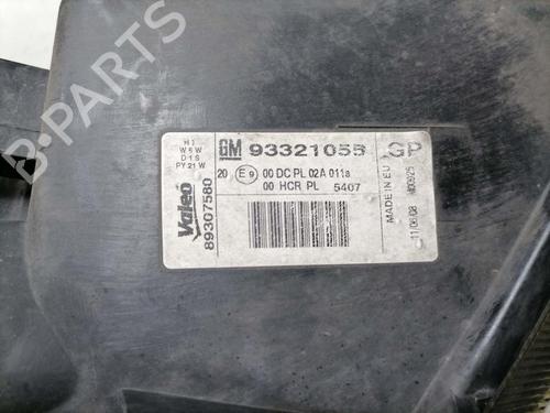 Right headlight OPEL MERIVA A MPV (X03) 1.4 16V Twinport (E75) | BP31771608C29