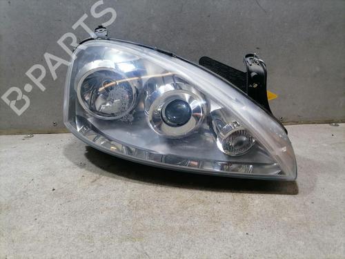 Used Right headlight OPEL CORSA C (X01) 1.0 (F08, F68) (60 hp) 31772249