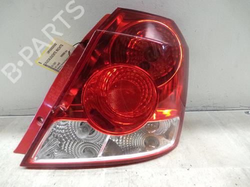 Used Right taillight CHEVROLET AVEO / KALOS Hatchback (T200) 1.4 16V (94 hp) 31770878