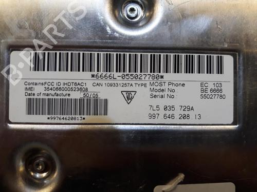 Electronic module PORSCHE CAYENNE (9PA) Turbo 4.5 | BP32631254M83
