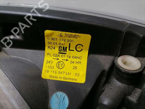 Left headlight OPEL CORSA C (X01) 1.0 (F08, F68) | BP31774796C28 - Image 2