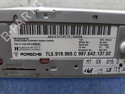 Electronic module PORSCHE CAYENNE (9PA) Turbo 4.5 | BP32631255M83