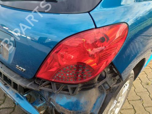 Used Right taillight PEUGEOT 207 (WA_, WC_) 1.4 (73 hp) 31774894