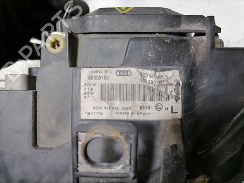 Left headlight AUDI A4 B6 Avant (8E5) 1.9 TDI | BP36166238C28 - Image 2
