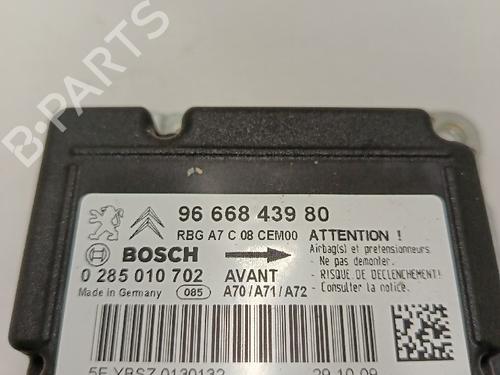 Airbag styreenhed PEUGEOT 207 (WA_, WC_) 1.4 HDi | BP30032433M53