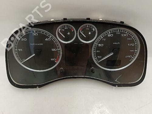 Used Instrument cluster PEUGEOT 307 (3A/C) 1.4 HDi (68 hp) 30031673