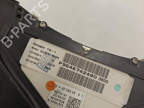 Instrument cluster PEUGEOT 307 (3A/C) 1.4 HDi | BP30031673C47 