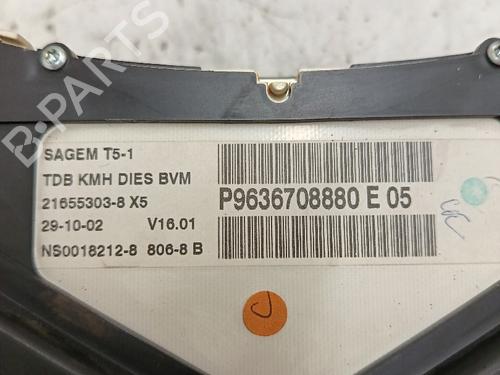 Compteur de vitesse PEUGEOT 307 (3A/C)  | BP30030905C47 