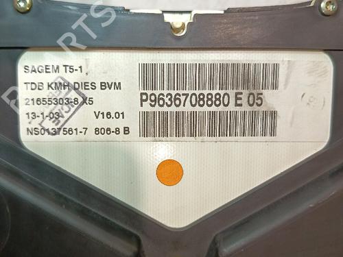 Instrument cluster PEUGEOT 307 Break (3E)  | BP30029095C47