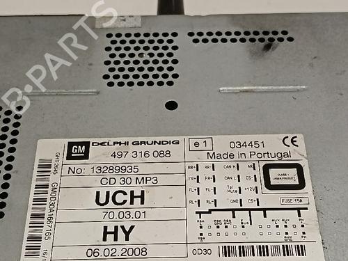 Radio OPEL ASTRA H Estate (A04)  | BP30030638E6 