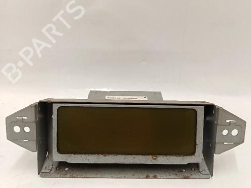 Multifunctionele display TOYOTA AVENSIS (_T25_) 1.8 VVT-i (ZZT251_, ZZT251R) (129 hp) 30033275