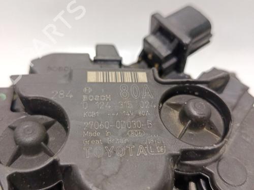 Generator TOYOTA AVENSIS (_T25_) 1.8 VVT-i (ZZT251_, ZZT251R) | BP30033326M7 