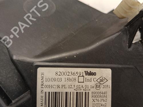 Right headlight RENAULT KANGOO (KC0/1_)  | BP30031105C29 