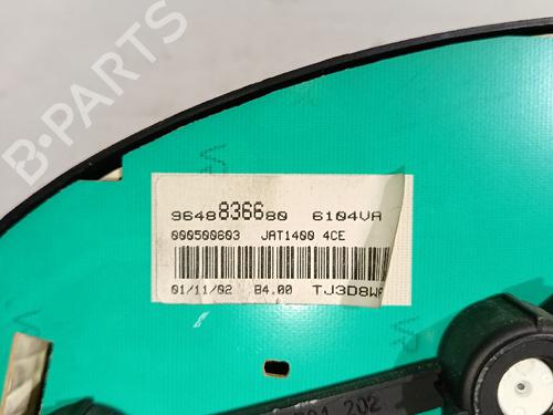 Kombiinstrument PEUGEOT 206 Hatchback (2A/C)  | BP30029813C47 