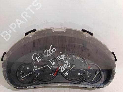 Instrumentenkombination für PEUGEOT 206 Van [1999-2009]  30029792