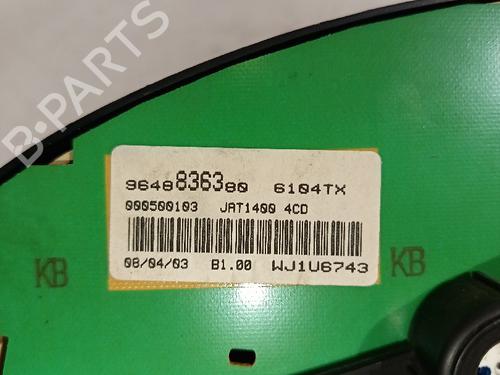 Instrument cluster PEUGEOT 206 Van  | BP30029792C47 