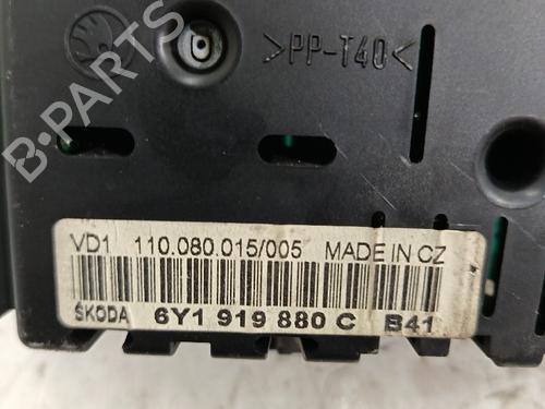 Instrument cluster SKODA FABIA I (6Y2)  | BP30029892C47 