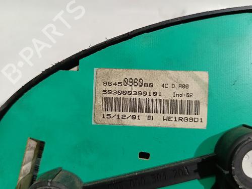 Instrument cluster PEUGEOT 206 Hatchback (2A/C)  | BP30029858C47 