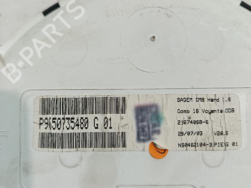 Kombiinstrument CITROËN C3 I (FC_, FN_)  | BP30029842C47