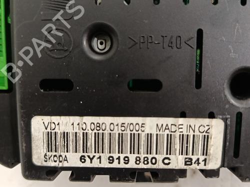 Instrument cluster SKODA FABIA I (6Y2)  | BP30029891C47 