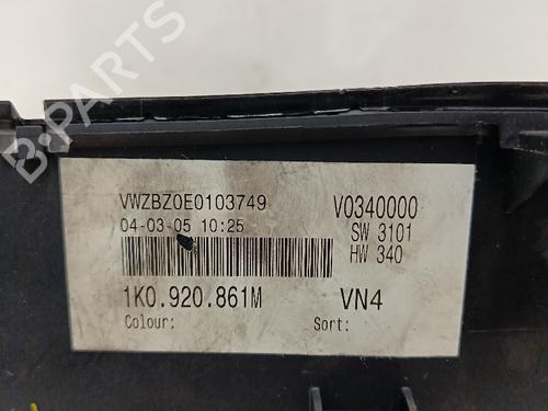 Instrument cluster VW GOLF V (1K1)  | BP30031041C47 