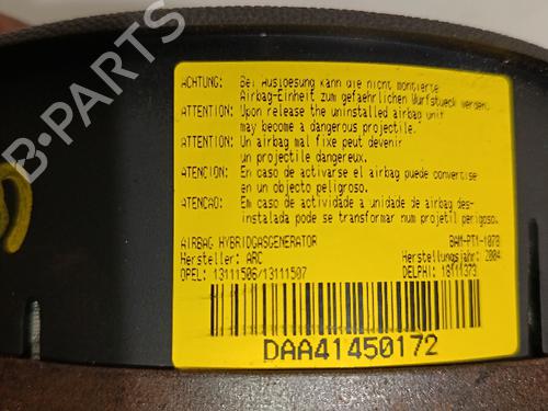Airbag chauffør OPEL CORSA C (X01)  | BP30028973C9