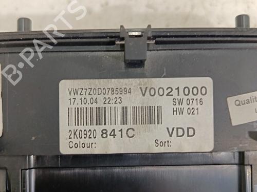 Instrument cluster VW CADDY III Box Body/MPV (2KA, 2KH, 2CA, 2CH)  | BP30029888C47