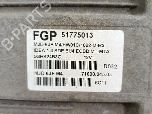 Computer motormanagement FIAT IDEA (350_)  | BP30030779M57 